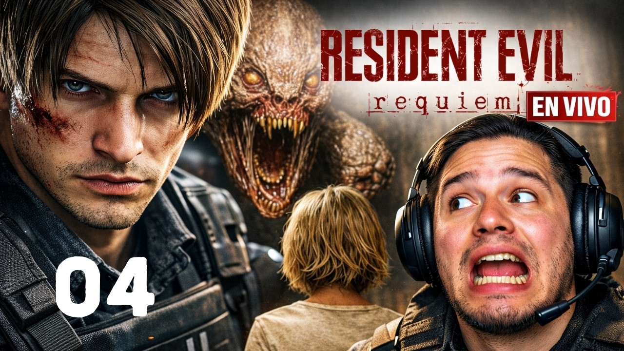 RESIDENT EVIL 9 REQUIEM | CAMPAÑA EN VIVO | PT 4