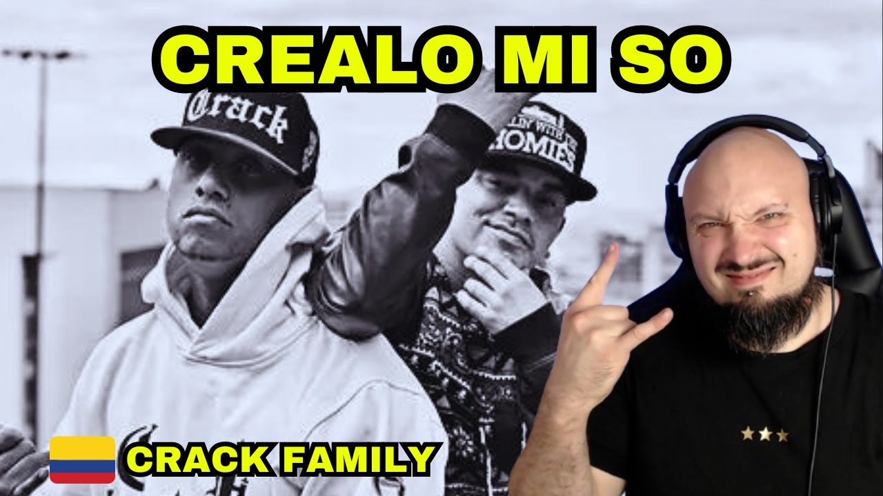 Crack Family - Crealo Mi So // BATERISTA REACCIONA // Nacho Lahuerta