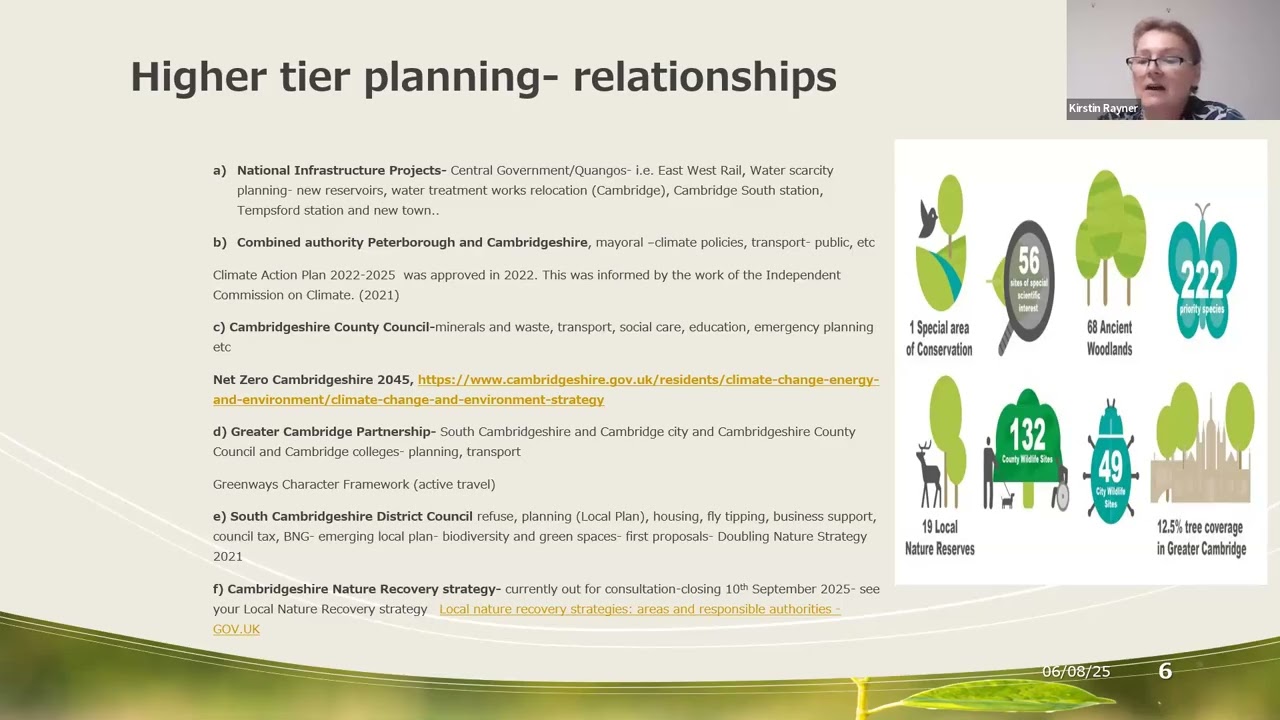 Banter 81:  06Aug25 Climate and Biodiversity Planning, Kirstin Rayner