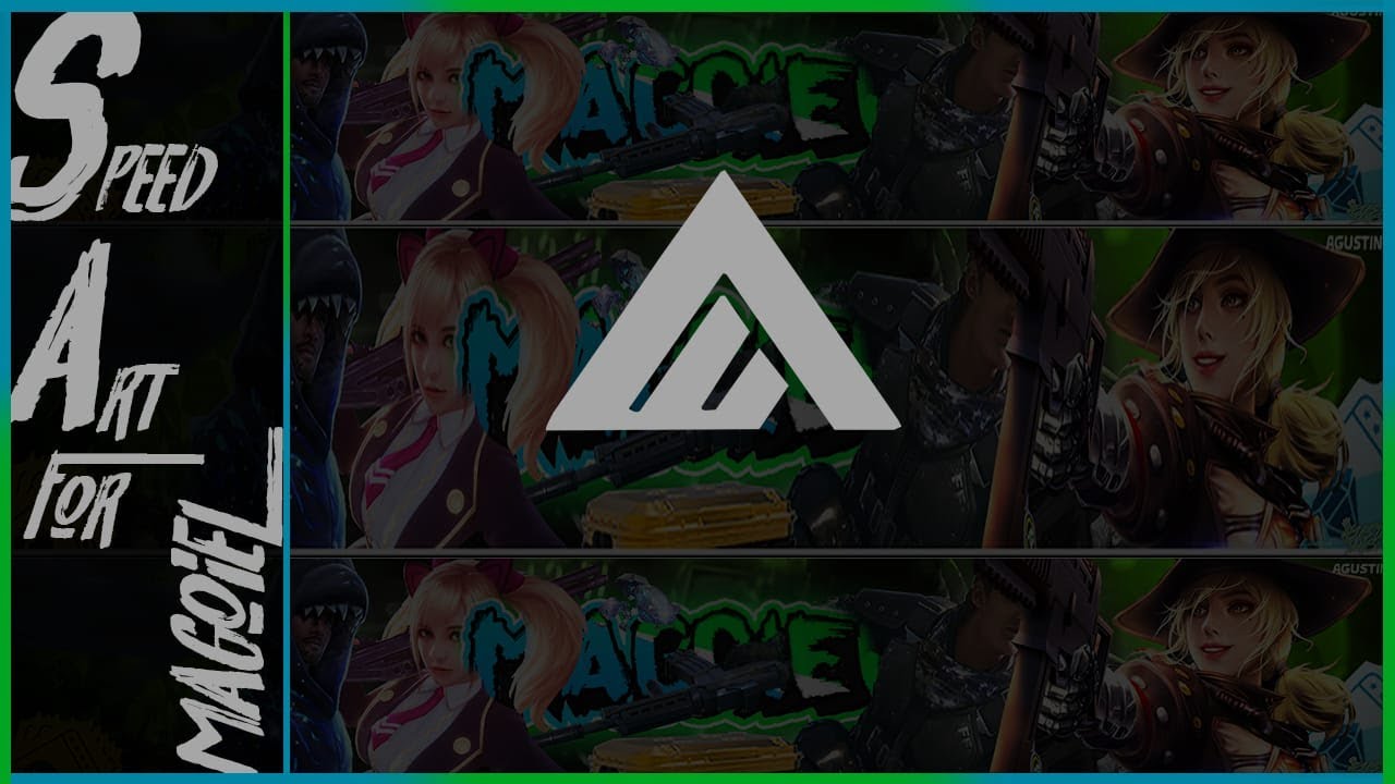 SpeedArt🎨✍🎭💕 BANNER FOR XMAGDIEL //HAOGO DISEÑOS FREE