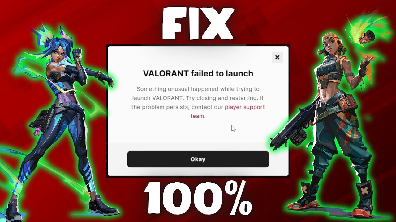 Valorant Failed To Launch, Something Unusual Happened | 100% FIX ⚡