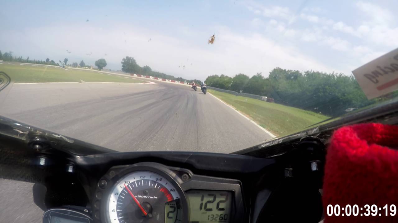 GSX-R 750 a Cremona Circuit 31-07-2016