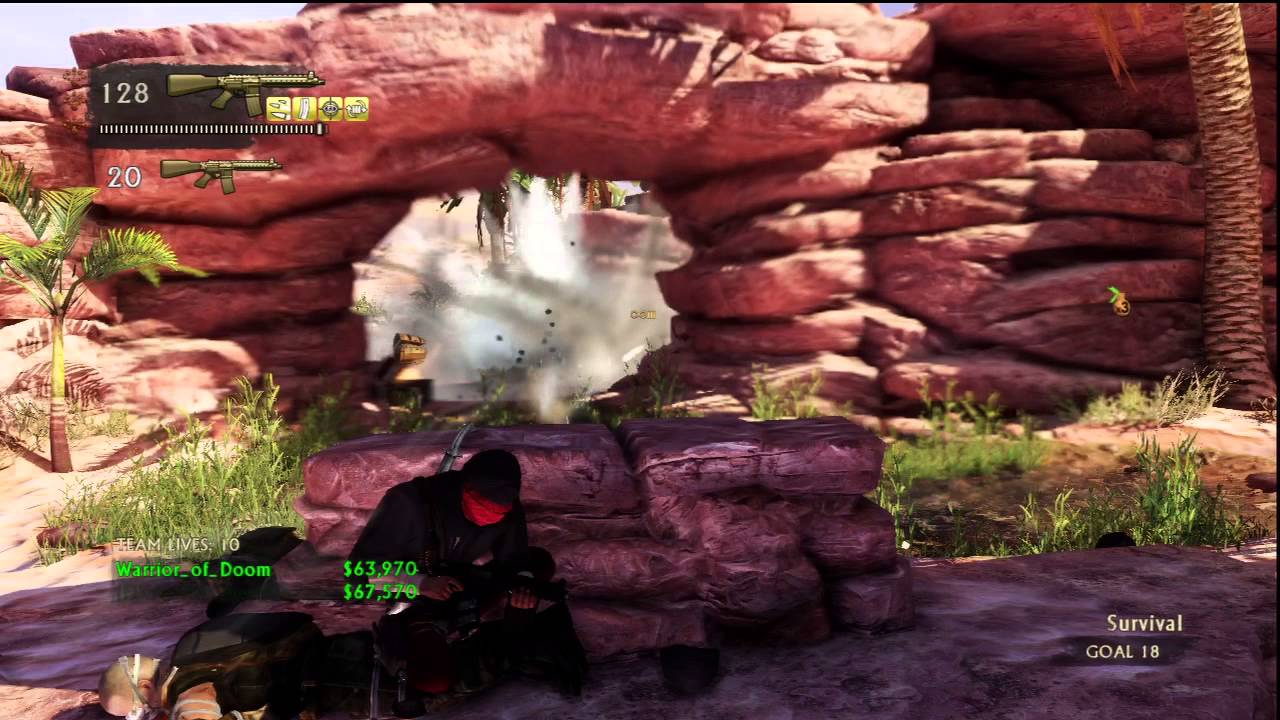 Uncharted 3 Co-op Arena Oasis ✮ Crushing ✮ No Deaths & 2 players ♡ Ft. TheQueenVampire