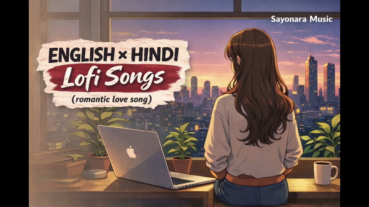 ✨ ENGLISH × HINDI – Romantic Lofi Mix | Night Vibes | Study • Chill • Relax 🎧🌙|song-25🎧