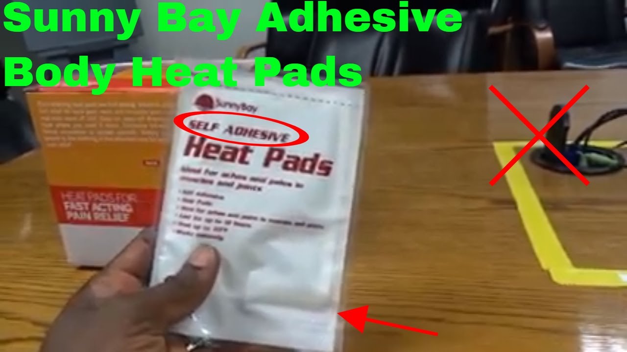 ✅  How To Use Sunny Bay Adhesive Body Heat Pads Review