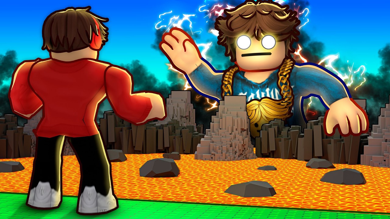 I Played Survive Lava For Brainrots With CAYLUS!