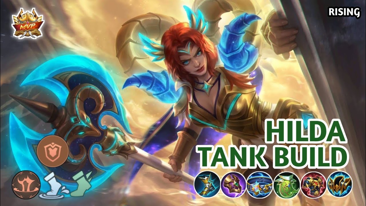 GAMEPLAY HILDA ROAMER TOP GLOBAL, BIKIN MUSUH AUTO JADI SENDAL 😱 - MOBILE LEGENDS BANG BANG