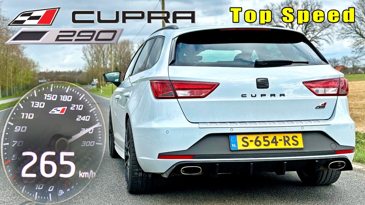Seat Leon Cupra 290 | 0-265 ACCELERATION TOP SPEED & SOUND
