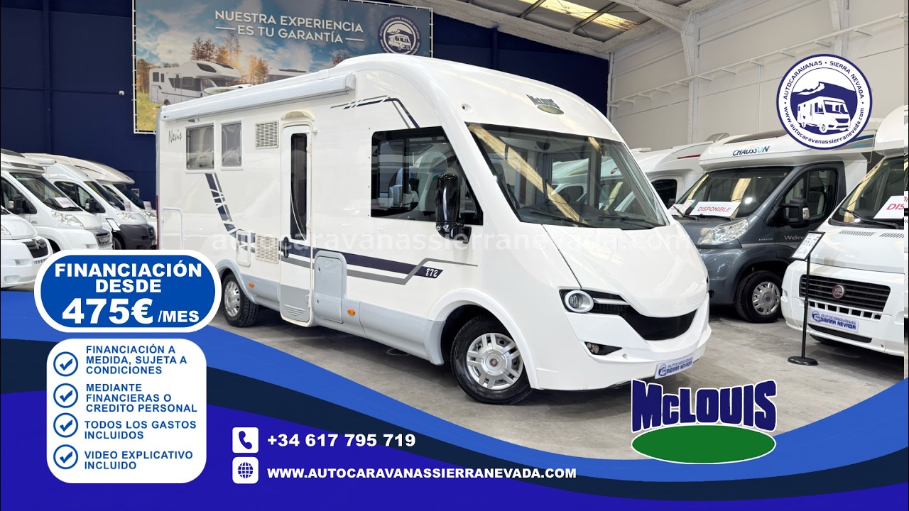 V26/10 AUTOCARAVANA INTEGRAL MCLOUIS NEVIS 872