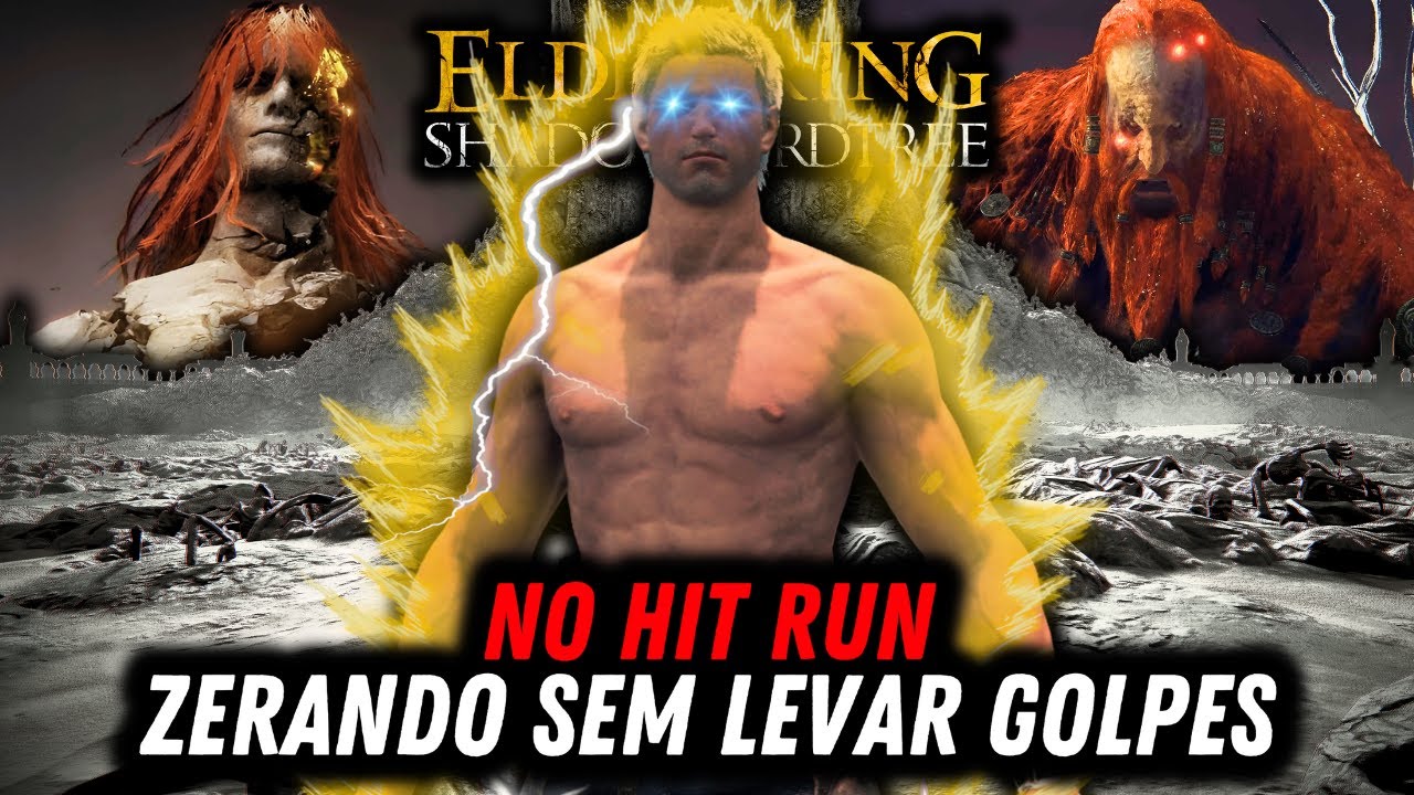 NO HIT NO ELDEN RING, ZERANDO SEM LEVAR GOLPES