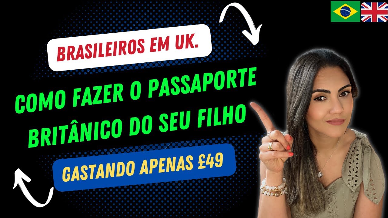 Como fazer o passaporte Britânico do seu filho por £49 @karlaklavins