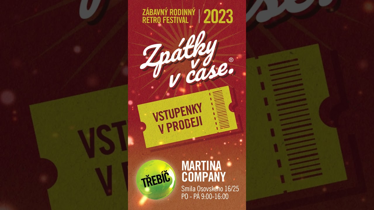 Zp&aacute;tky v čase - vstupenky