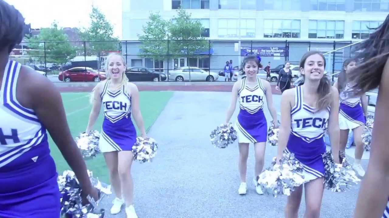 Brooklyn Tech HS Cheer Tryouts 2013