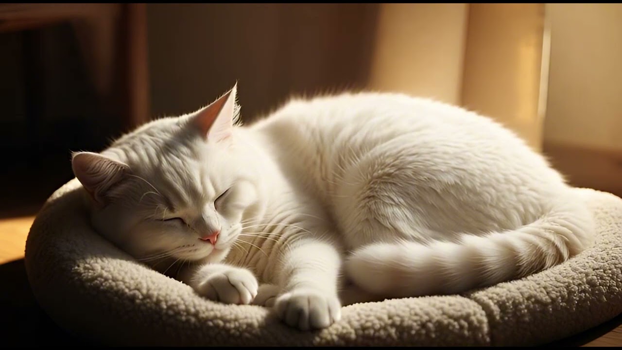 เพลงกล่อมแมว Cat sleep,relaxation, deep sleep, stress relief, kitten