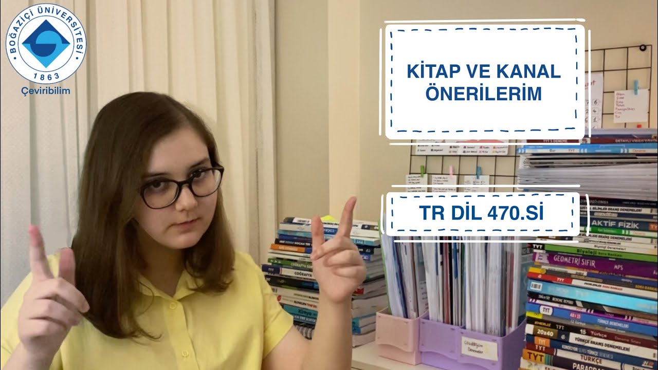 Derece yapmamı sağlayan kitap ve kanal önerilerim #yks #tyt
