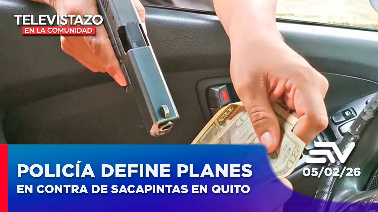 Policía define planes en contra de sacapintas en Quito | Televistazo en la Comunidad Quito