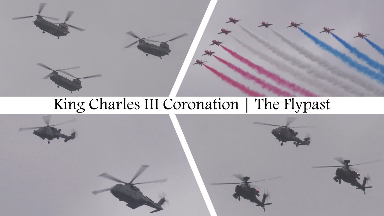 King Charles III Coronation | The Flypast