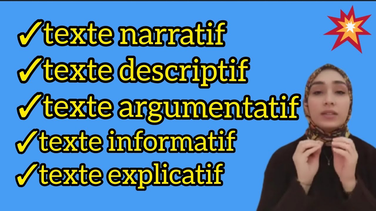 les types de texte