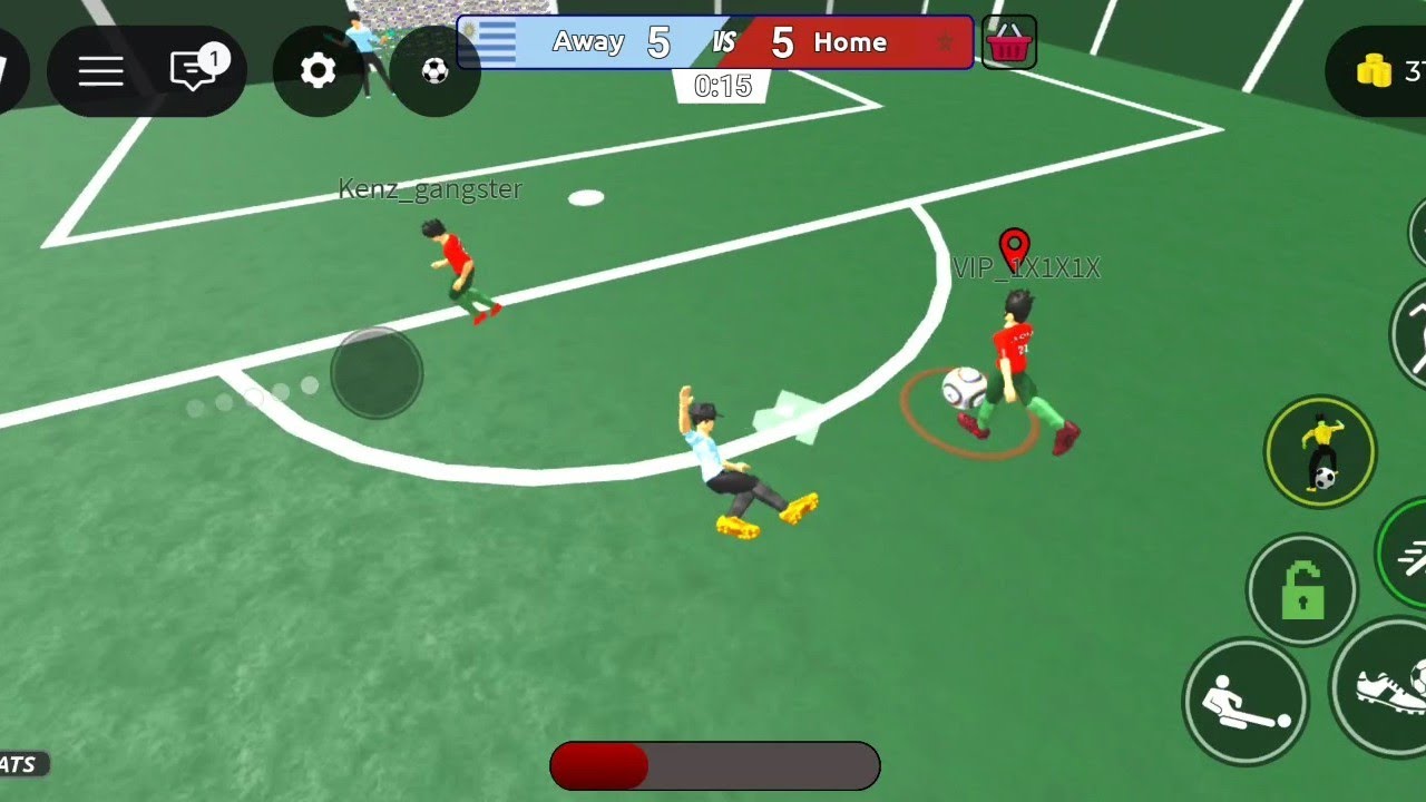 Saki review đá bóng Roblox sân 4 người | Review Roblox soccer game with 4 people