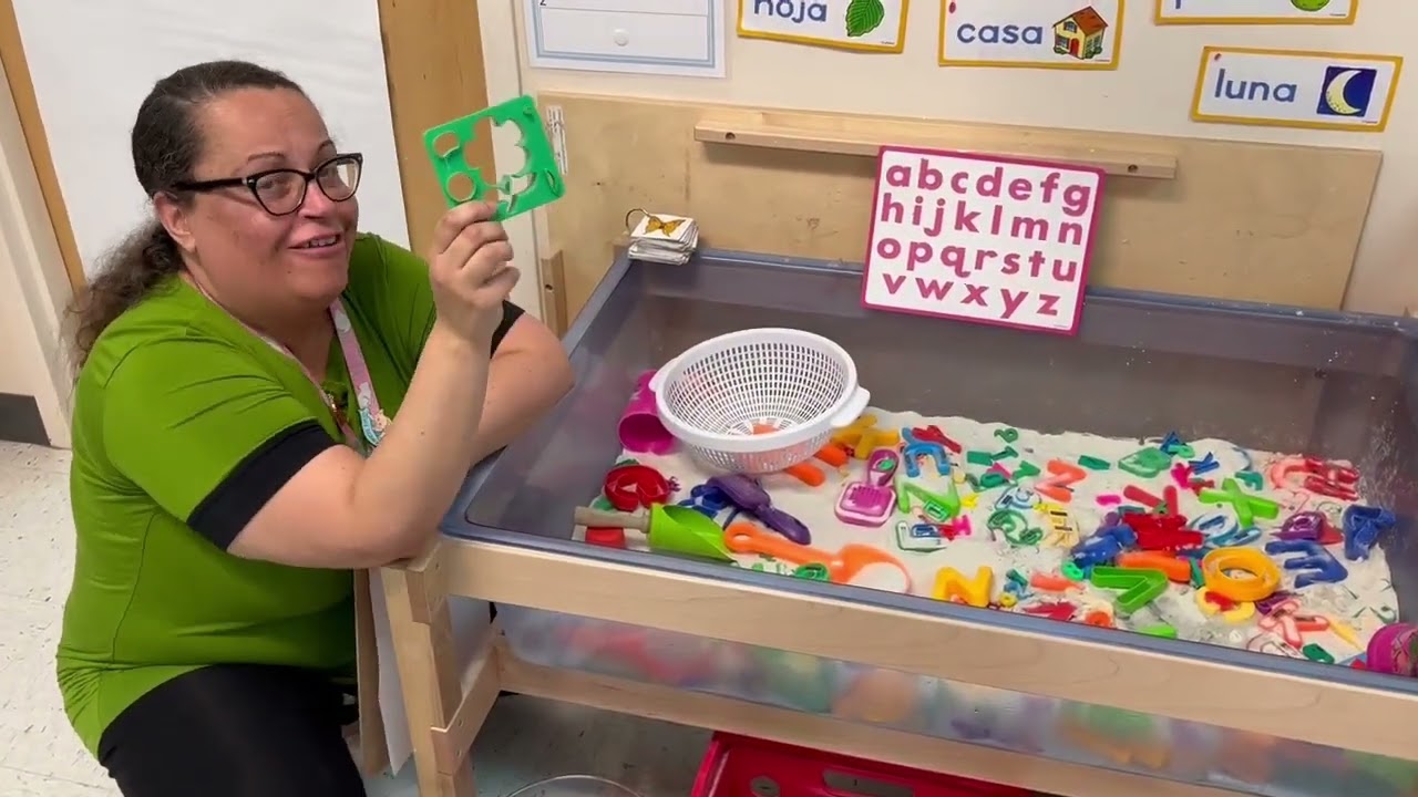 Sand and Water Interest Area from Creative Curriculum