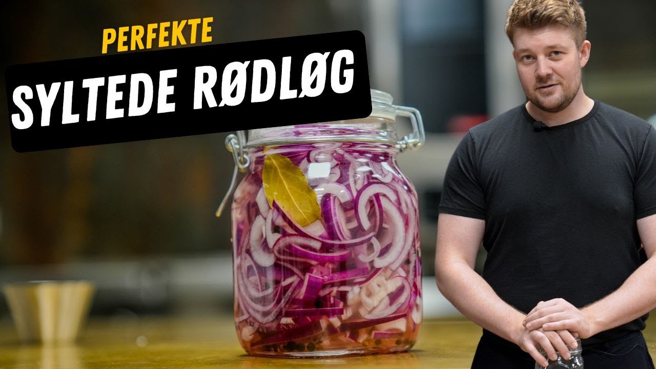 Hjemmelavede Syltede Rødløg på under 10 minutter