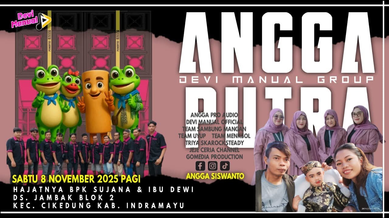 LIVE YANG SEDERHANA ANGGA PUTRA | SHOW DS JAMBAK BLOK 2 | 8 NOVEMBER 2025