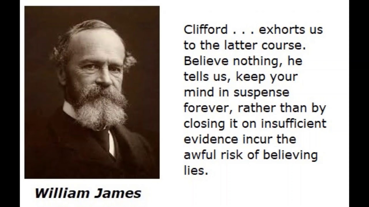 The Avengers Theme Goes with Philosophy - William James vs. W. K. Clifford