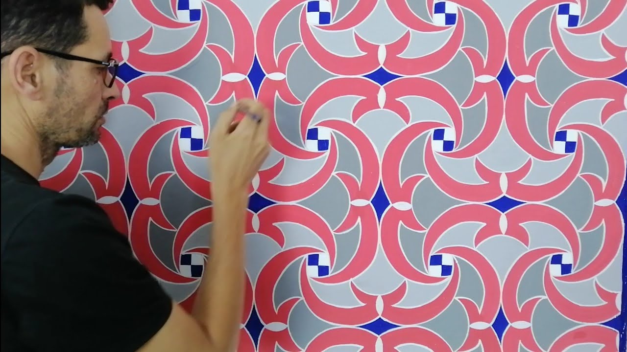 How to create a 3d Wall painting with a fresh innovative design