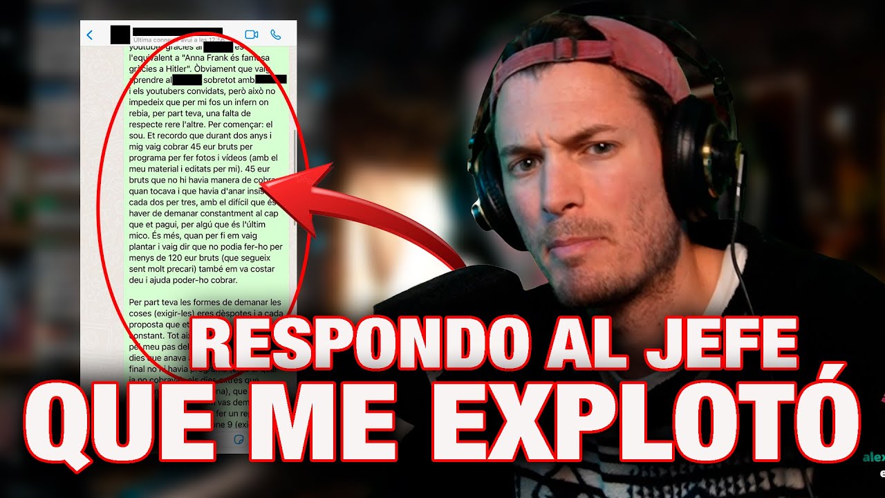 RESPONDO al JEFE que me EXPLOTÓ
