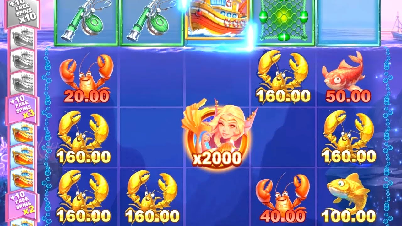 Fishing Pro Reel Collect Slot Drops in BIG Coin Values | Jackpot Wins