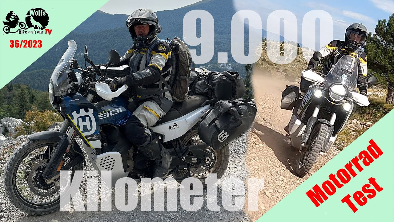 Husqvarna Norden 901 Expedition Dauertest | Kilometerstand nach der Balkan-Tour: 9.000