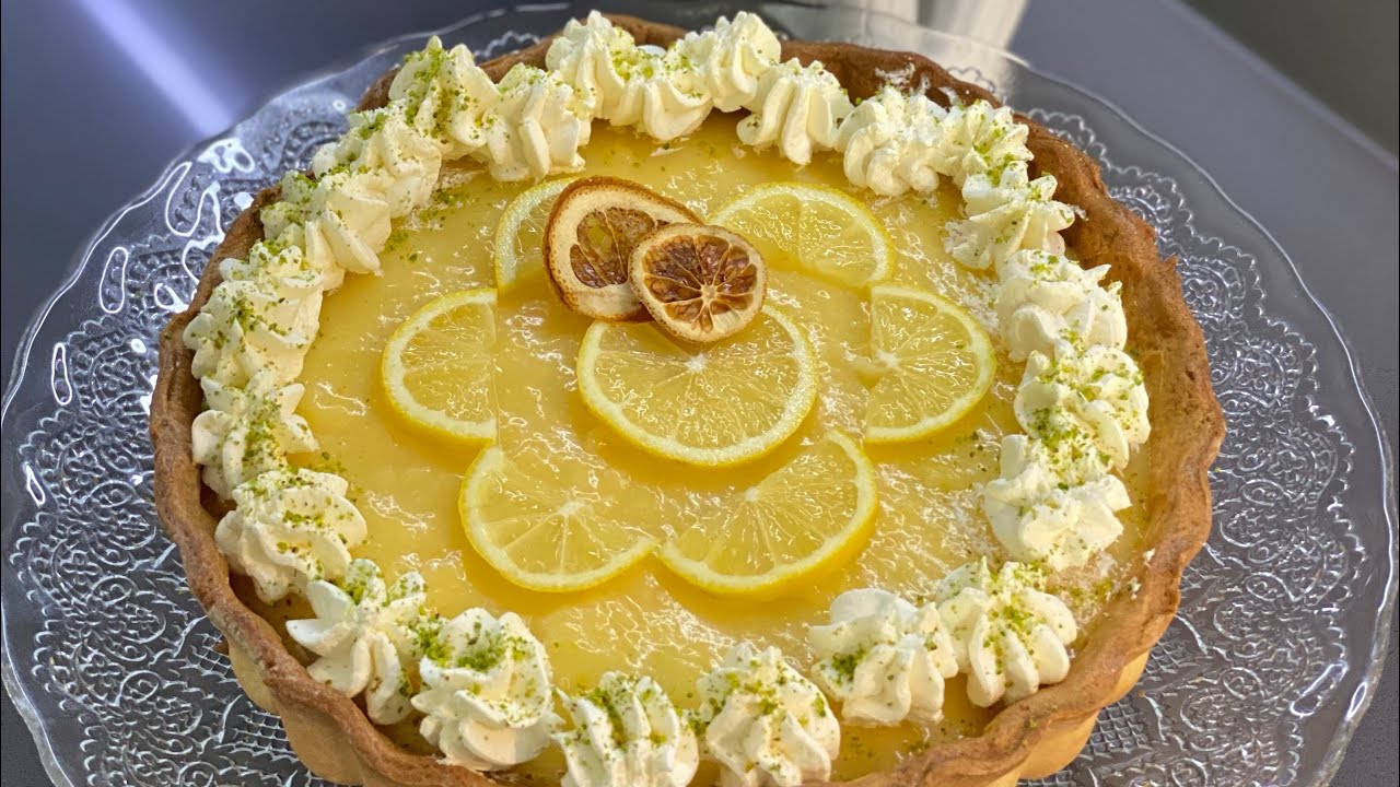 🍋Limonlu Tart Tarifi - Çok Lezzetli ve Ferahlatıcı