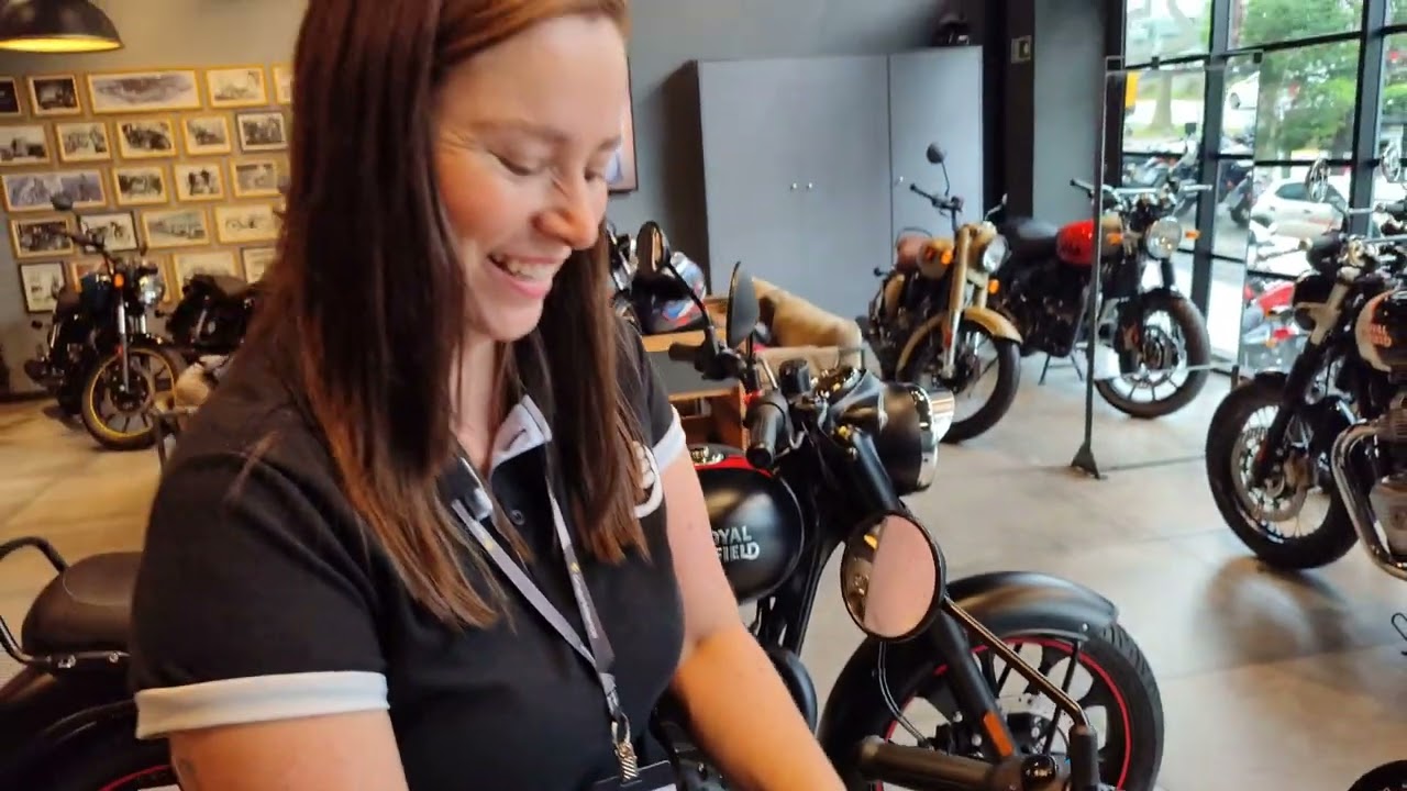Hunter 350 entrega técnica_2024/Royal enfield #motos #antiga #india