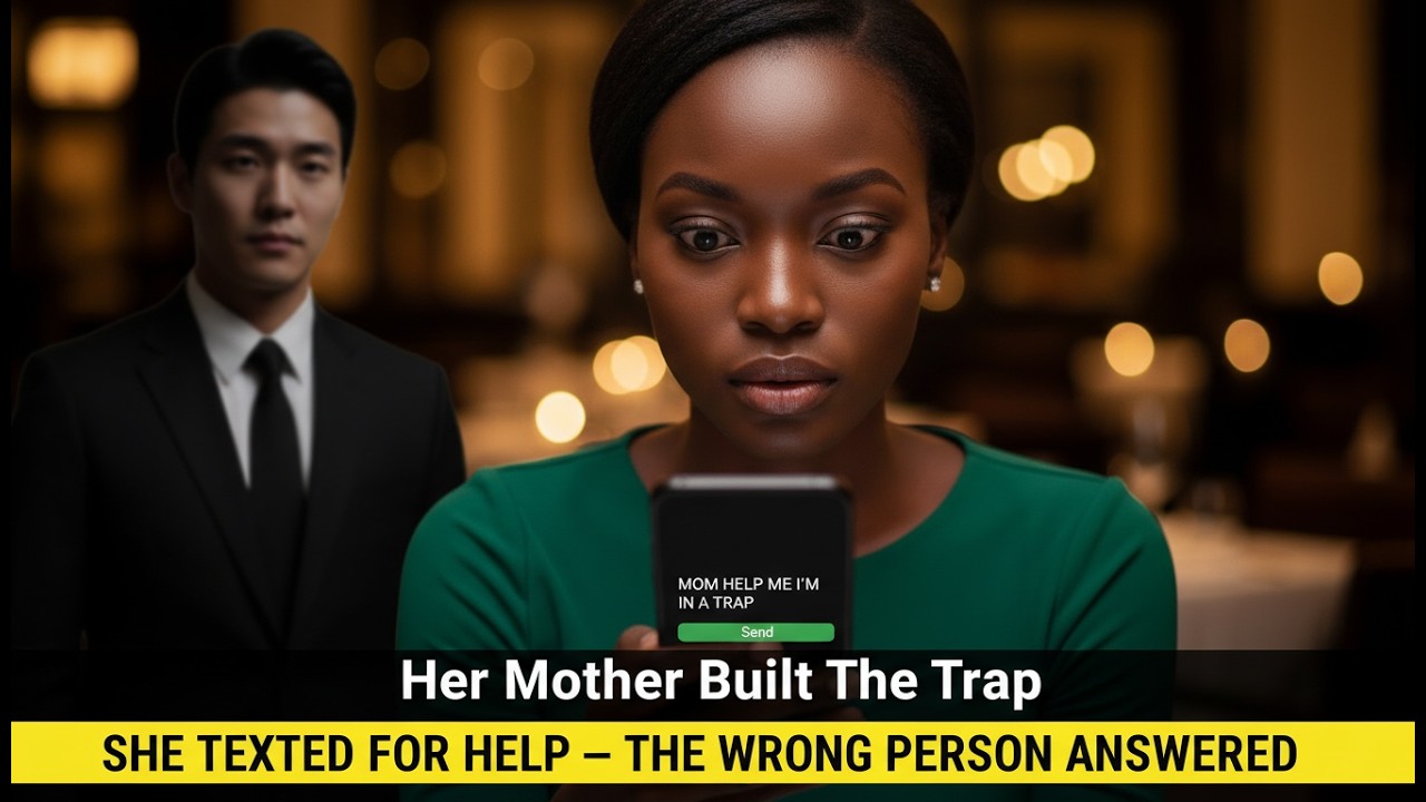 Black Girl  Texted Mom Help Me I'm In A Trap - A Korean Mafia Boss Got Up Instead.