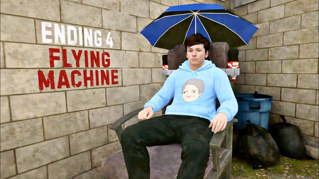 Escape from Vlogger Runaway - Ending 4 Flying Machine New Ending Full Gameplay (Android)