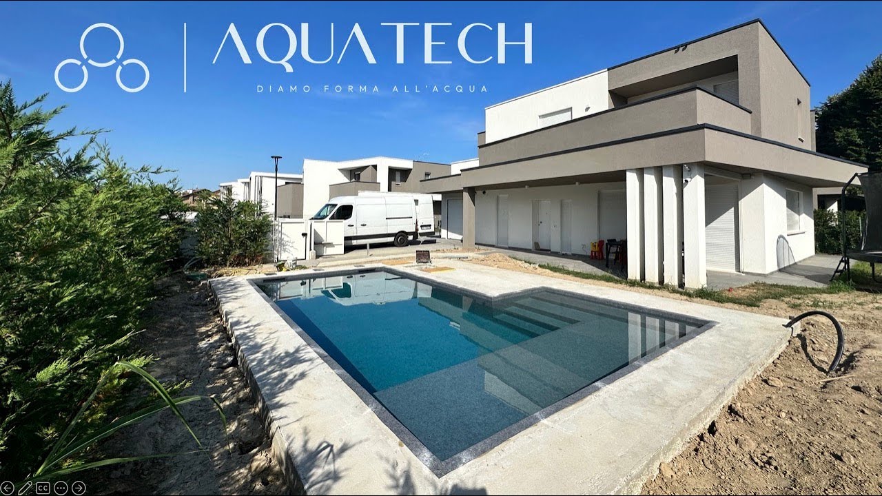 COME COSTRUIRE UNA PISCINA in meno di 8 minuti