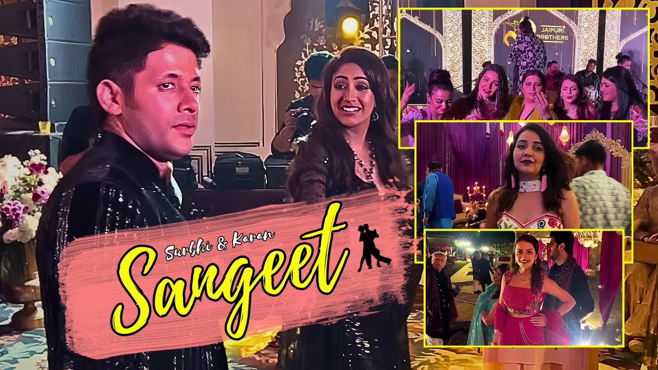 Surbhi and Karan Sangeet Night with Jaipuri Brothers