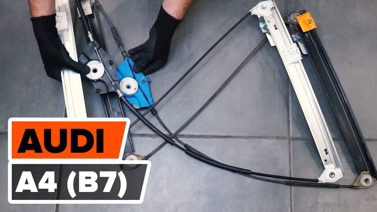 Comment remplacer les lèves-vitres sur AUDI A4 (B7) [TUTORIEL AUTODOC]