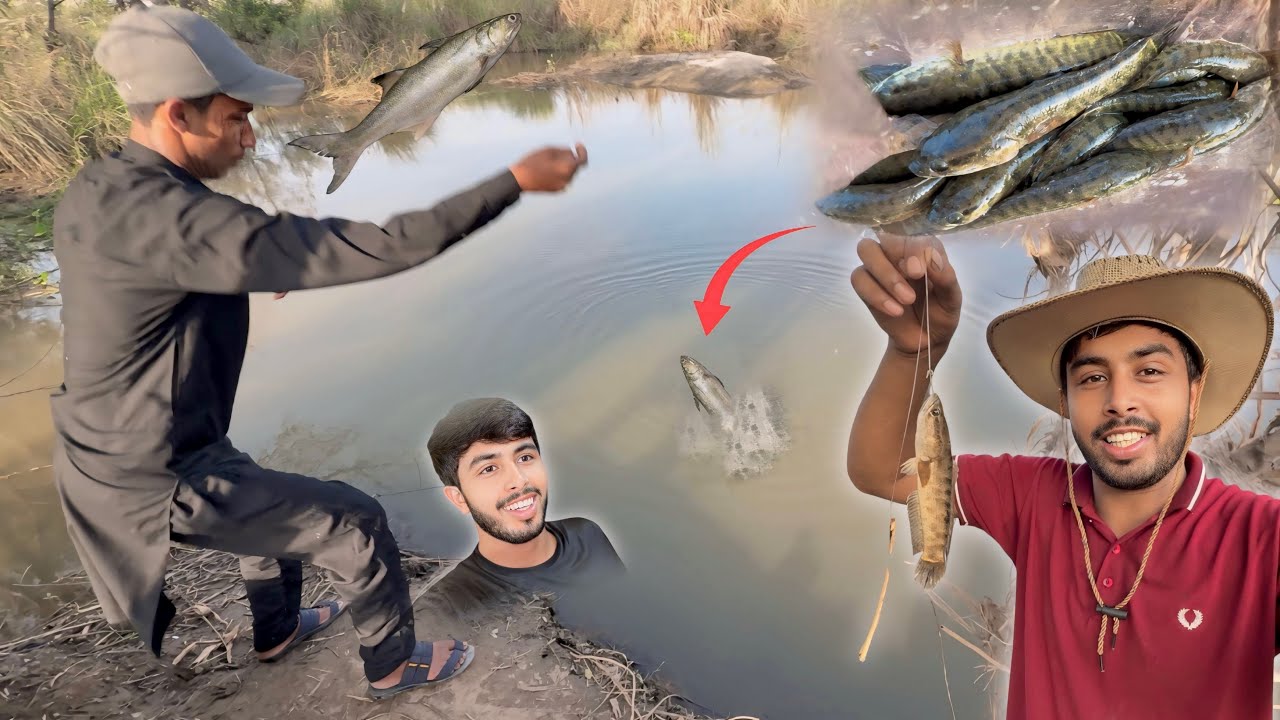 Big Fish Pakar Lee 😱 Aaj 25 Fish Pakri 😍 Aaj Hum New Jaga Gaye Fishing Karne | Zohaib Pendu 