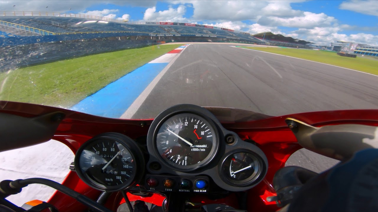 Fun day on TT Assen | Kawasaki ZXR 400 | GoPro hero 7