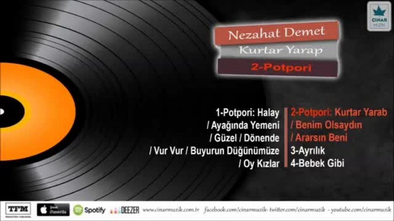 Nezahat Demet - Potpori - Kurtar Yarab _ Benim Olsaydın _ Ararsın Beni