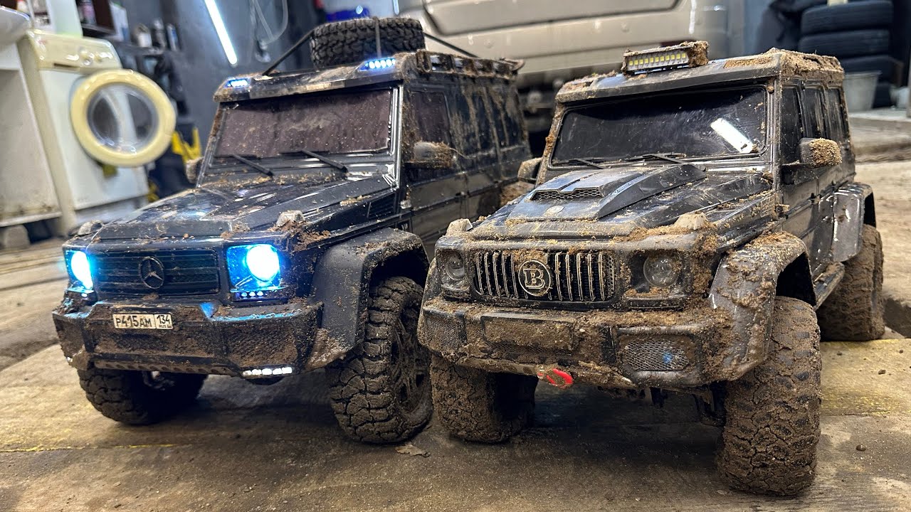 Обзор на Гелик 1/8.  Traction hobby KM5 G550. Конкурент моему TRX-4 🤔