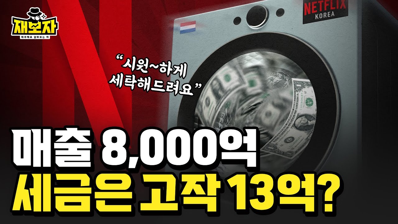 8천억 벌어서 우리나라 안 보내고 갑자기 네덜란드? l 넷플릭스 코리아가 욕을 먹는 이유 l 재보자