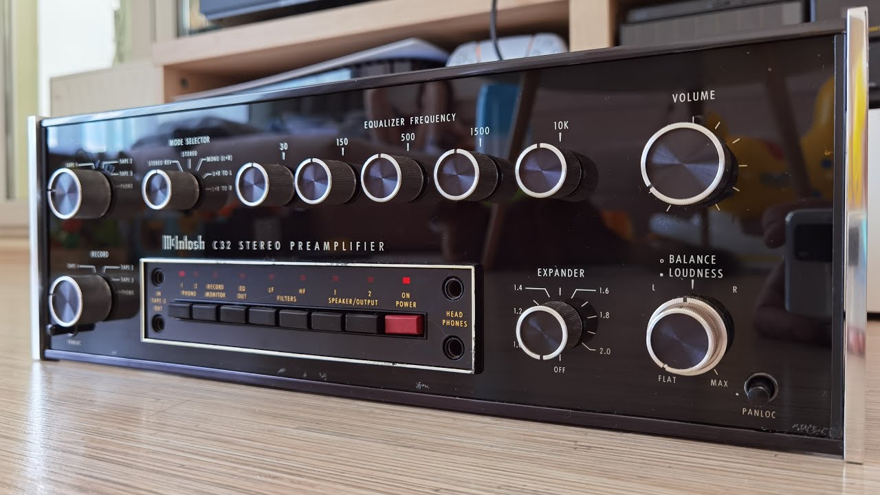 McIntosh C32 Servisas ir apžvala