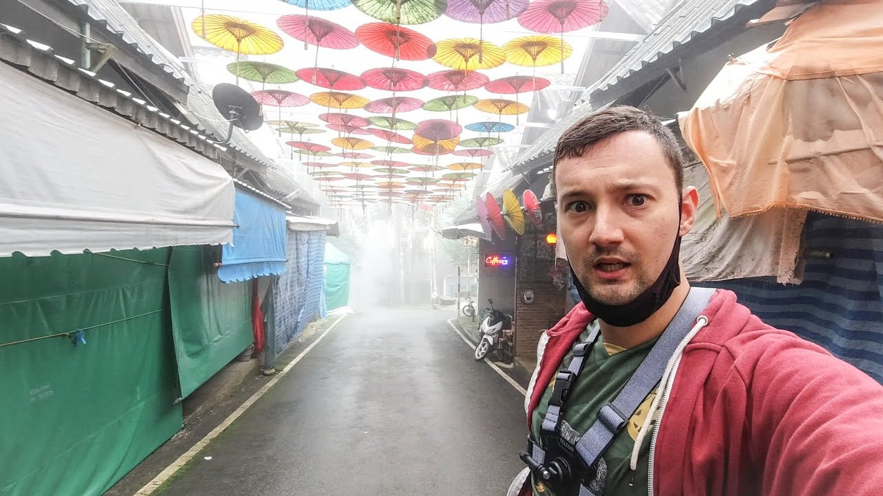 Scary Thailand Mountain Village (Almost deserted)