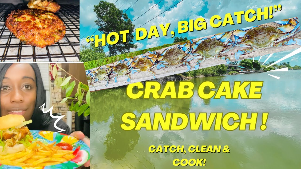 Crabbing Under the Sun: A Slow Start with a Sweet Catch, Clean & Cook!