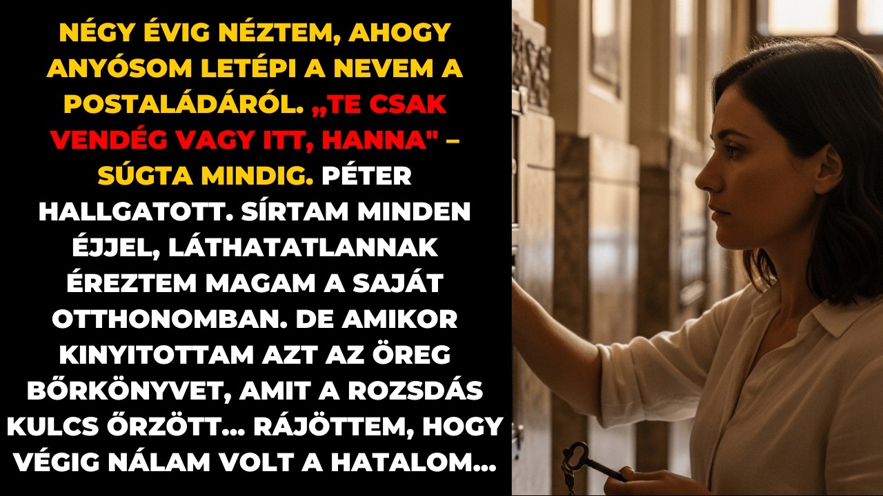 Anyósom lecserélte a nevemet a postaládán. Nem tudta hogy a társasház többségi tulajdonosa én vagyok