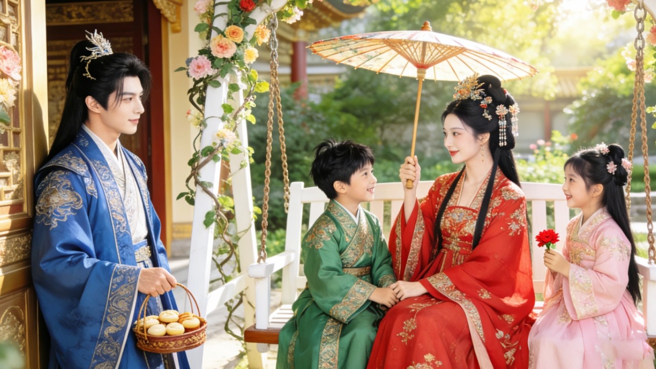 Modern Girl Time Travels, Accidentally Gives Birth To Adorable Twins. Now Prince Dotes On Her!