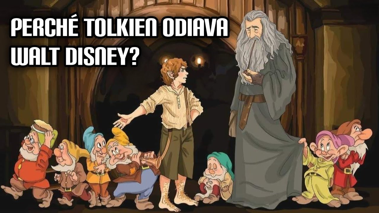 Perché Tolkien odiava Walt Disney?