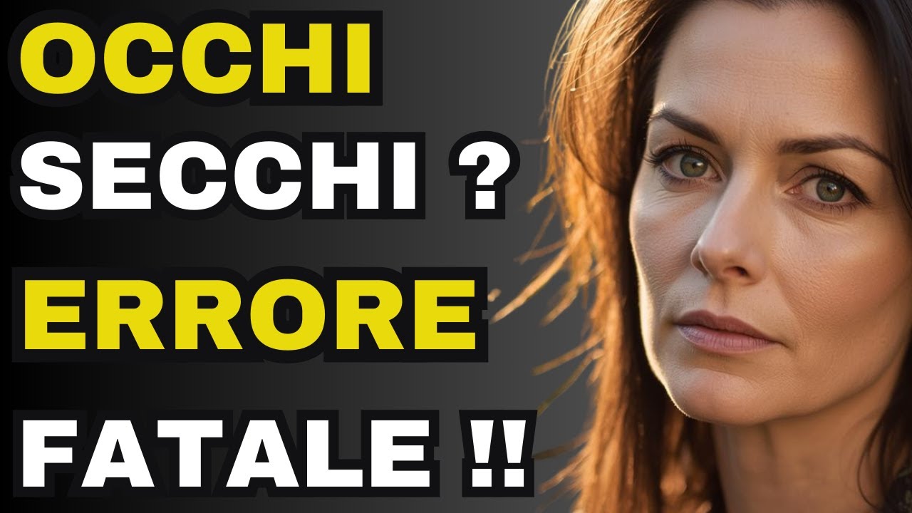 Secchezza oculare? Scopri il metodo pratico per occhi più sani